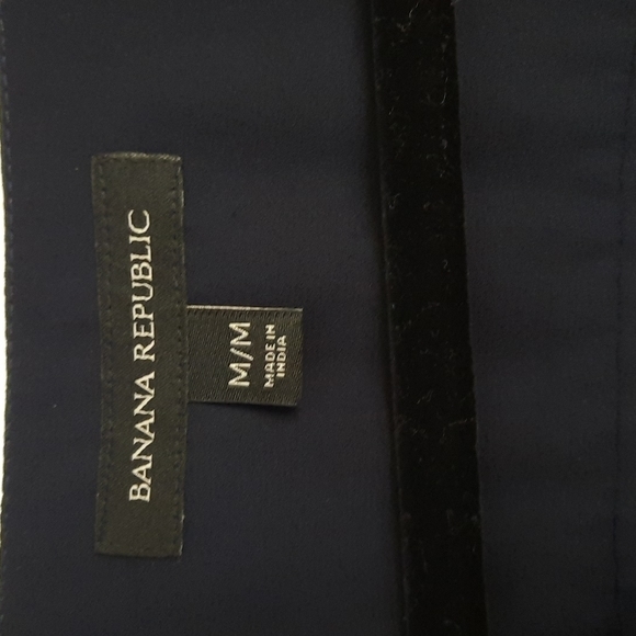 Banana Republic Long Sleeve Navy Blouse - Picture 2 of 2